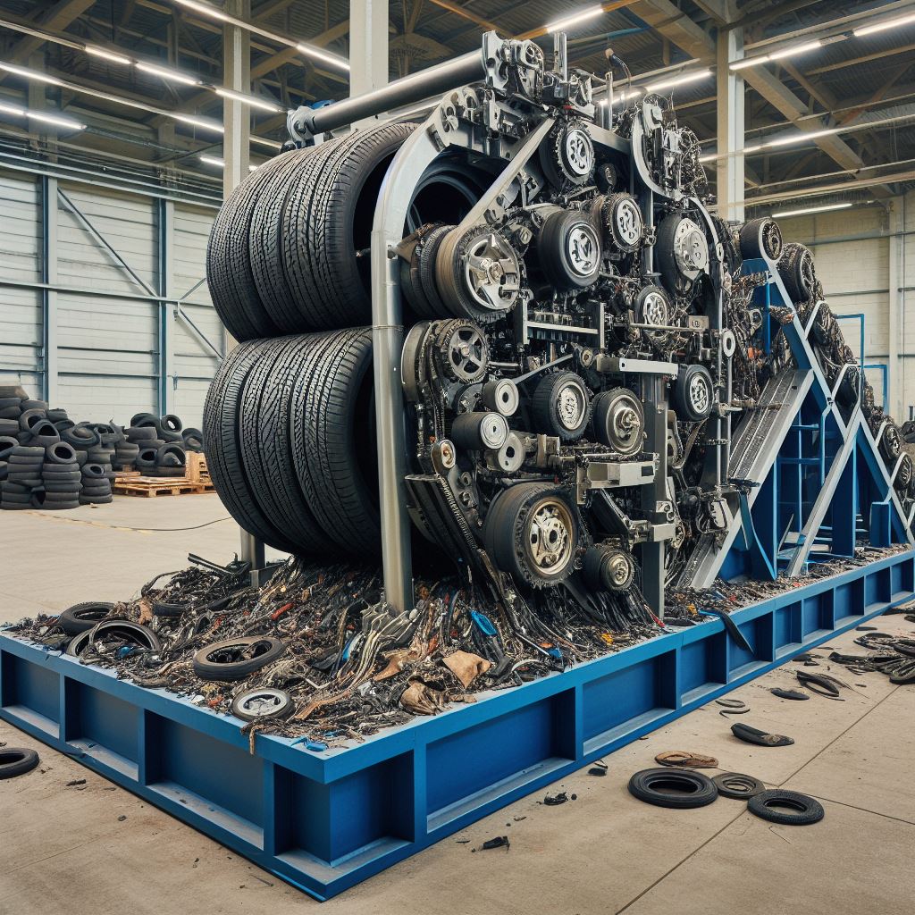 tyre to bumper recycling system